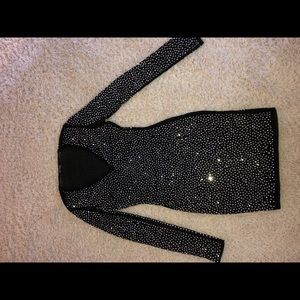 Banjul Bedazzled Sheer Dress